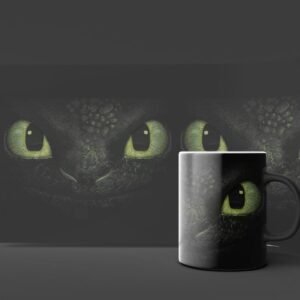 Taza Blanca 11 oz - Como entrenar a tu dragon