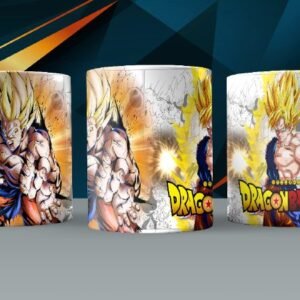 Taza Blanca 11 oz - Dragon Ball