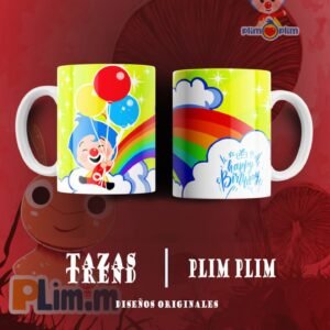 Taza Blanca 11 oz - Plim Plim
