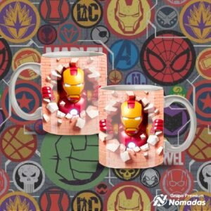 Taza Blanca 11 oz - Marvel