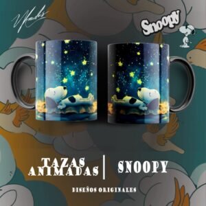 Taza Blanca 11 oz - Snoopy