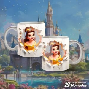 Taza Princesas de Disney