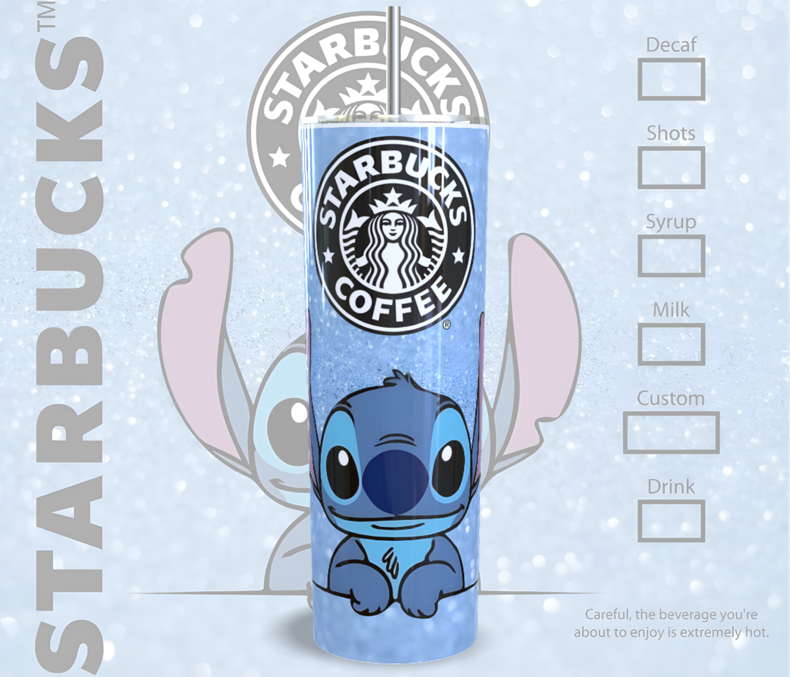 Termo Skinny Stitch Starbucks 600 ml